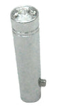Peterbilt Toggle Switch Extensions 1-7/8" Chrome Alum Clear Jewel UP#40011P-Pair