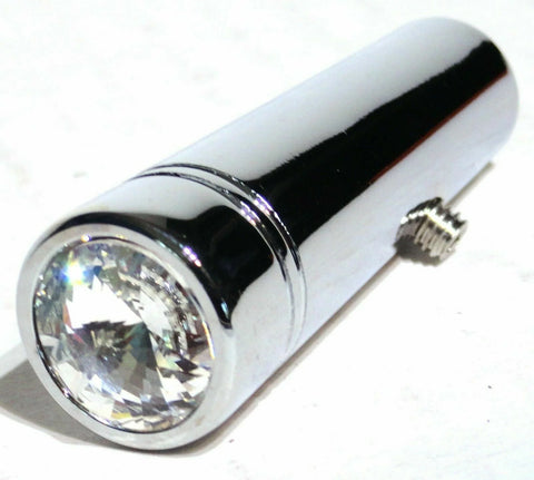 toggle switch extension 1-7/8" clear jewel chrome round for Kenworth switch EACH