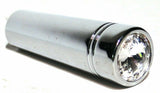 toggle switch extension 1-7/8" clear jewel chrome round for Kenworth switch EACH