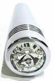 Toggle Switch Extensions for Kenworth Round Switch Clear Jewel Chrome 2-1/4 Pair