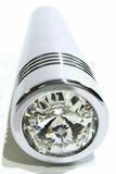 Toggle Switch Extensions for Kenworth Round Switch Clear Jewel Chrome 2-1/4 Pair