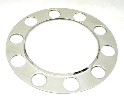 Beauty Rings for 10 Hole-(5 Sm 5 Lg) 1-1/2" Nut Aluminum Wheel GG#40051 Pair