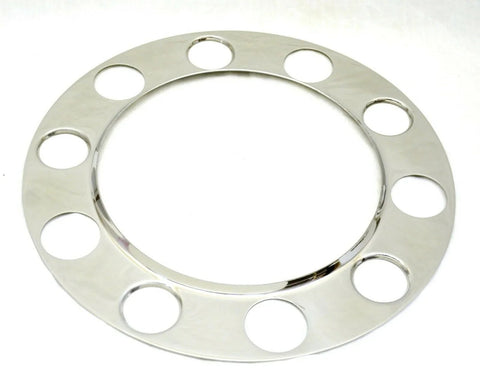 Beauty Rings for 10 Hole-(5 Sm 5 Lg) 1-1/2" Nut Aluminum Wheel GG#40051 Pair