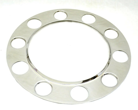 Beauty Rings for 10 Hole-(5 Sm 5 Lg) 1-1/2" Nut Aluminum Wheel GG#40051 Pair