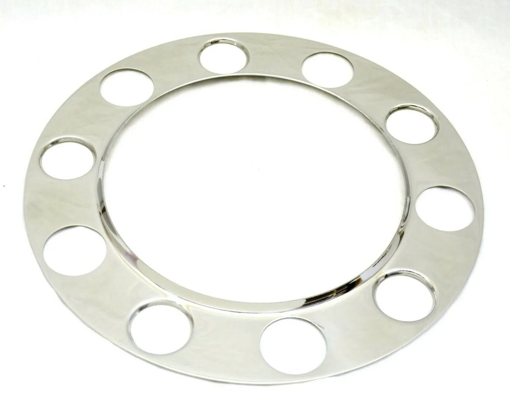 Beauty Rings for 10 Hole-(5 Sm 5 Lg) 1-1/2" Nut Aluminum Wheel GG#40051 Pair