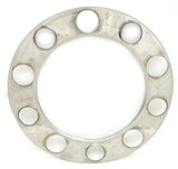 Beauty Rings for 10 Hole-(5 Sm 5 Lg) 1-1/2" Nut Aluminum Wheel GG#40051 Pair