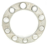Beauty Rings for 10 Hole-(5 Sm 5 Lg) 1-1/2" Nut Aluminum Wheel GG#40051 Pair