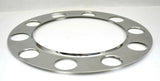 Beauty Rings for 10 Hole-(5 Sm 5 Lg) 1-1/2" Nut Aluminum Wheel GG#40051 Pair