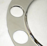 Beauty Rings for 10 Hole-(5 Sm 5 Lg) 1-1/2" Nut Aluminum Wheel GG#40051 Pair