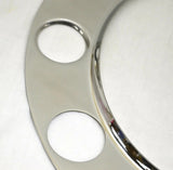 Beauty Rings for 10 Hole-(5 Sm 5 Lg) 1-1/2" Nut Aluminum Wheel GG#40051 Pair