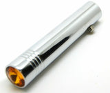 toggle switch extension long amber jewel 2 1/4" chrome aluminum Peterbilt Pair