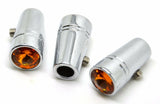 Toggle Switch Extensions for Peterbilt Amber jewel 1" chrome UP#40211-3 Per Pkg