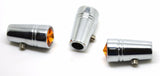 Toggle Switch Extensions for Peterbilt Amber jewel 1" chrome UP#40211-3 Per Pkg