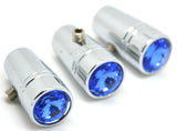 Toggle Switch Extensions for Peterbilt Blue Jewel 1" Chrome UP#40212-3 Per Pkg