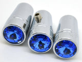 Toggle Switch Extensions for Peterbilt Blue Jewel 1" Chrome UP#40212-3 Per Pkg