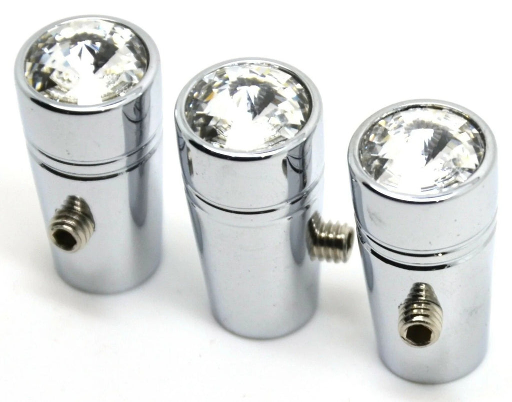 Toggle Switch Extensions for Peterbilt Clear Jewel 1" Chrome UP#40213-3 Per Pkg
