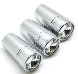Toggle Switch Extensions for Peterbilt Clear Jewel 1" Chrome UP#40213-3 Per Pkg