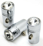 Toggle Switch Extensions for Peterbilt Clear Jewel 1" Chrome UP#40213-3 Per Pkg