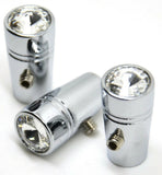 Toggle Switch Extensions for Peterbilt Clear Jewel 1" Chrome UP#40213-3 Per Pkg