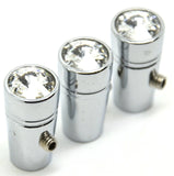 Toggle Switch Extensions for Peterbilt Clear Jewel 1" Chrome UP#40213-3 Per Pkg