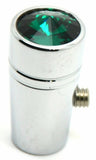 toggle switch extensions(3) mini green jewel chrome aluminum for Peterbilt