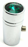 toggle switch extensions(3) mini green jewel chrome aluminum for Peterbilt