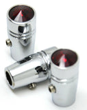 Toggle Switch Extensions for Peterbilt Red Jewel 1" Chrome UP#40217-3 Per Pkg