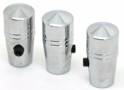 Toggle Switch Extensions for Peterbilt Pointed Jewel 1" Chrome UP#40219-3 Per Pk