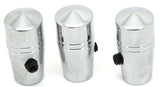 Toggle Switch Extensions for Peterbilt Pointed Jewel 1" Chrome UP#40219-3 Per Pk