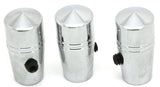Toggle Switch Extensions for Peterbilt Pointed Jewel 1" Chrome UP#40219-3 Per Pk