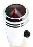 Toggle Switch Extensions for Kenworth Round Switch 1″ Red Jewel Chrome UP#40227