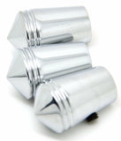 Pointed Toggle Switch Extensions for Kenworth Round Switch 1" H Chrome  UP#40229