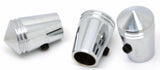 Pointed Toggle Switch Extensions for Kenworth Round Switch 1" H Chrome  UP#40229
