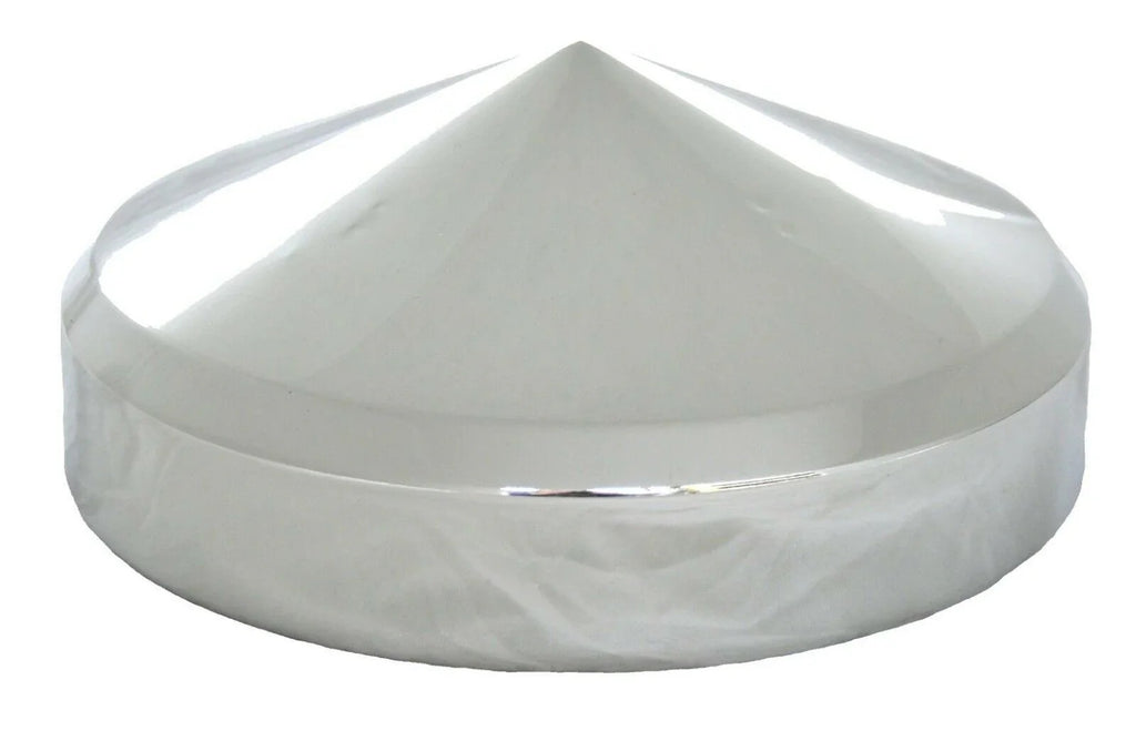 Horn Cover 5-1/2" to 6" Bell Size Pointed Cone Chrome Steel GG#40518 Each