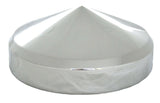Horn Cover 5-1/2" to 6" Bell Size Pointed Cone Chrome Steel GG#40518 Each