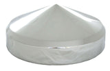 Horn Cover 5-1/2" to 6" Bell Size Pointed Cone Chrome Steel GG#40518 Each