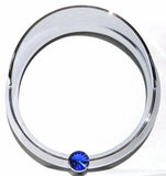 Gauge Cover for Freightliner Century Speedo or Tachometer Blue UP#40624 Each