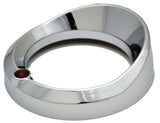 Gauge Cover for Kenworth 5-7/16" Speedometer or Tachometer Red Chrome #UP40656