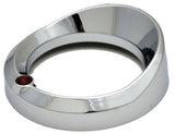 Gauge Cover for Kenworth 5-7/16" Speedometer or Tachometer Red Chrome #UP40656