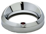 Gauge Cover for Kenworth 5-7/16" Speedometer or Tachometer Red Chrome #UP40656