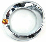 Gauge Cover for Freightliner Speedometer or Tachometer Amber Visor UP#40665 Each