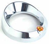 Gauge Cover for Freightliner Speedometer or Tachometer Amber Visor UP#40665 Each