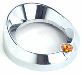 Gauge Cover for Freightliner Speedometer or Tachometer Amber Visor UP#40665 Each