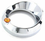 Gauge Cover for Freightliner Speedometer or Tachometer Amber Visor UP#40665 Each