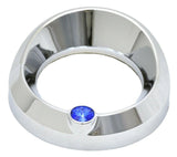 Gauge Cover for 3-3/4" Diameter Speedometer or Tachometer Blue Visor UP#40666 Ea