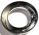 Fits Peterbilt Chrome Speedometer Tachometer 3-3/4" Gauge Bezel Clear UP40667