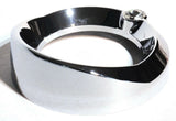 Fits Peterbilt Chrome Speedometer Tachometer 3-3/4" Gauge Bezel Clear UP40667