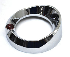 Gauge Cover Speedometer or Tachometer for Various Peterbilts Red UP#40670 Each