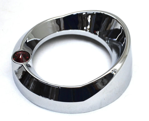 Gauge Cover Speedometer or Tachometer for Various Peterbilts Red UP#40670 Each