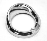 Gauge Cover for 379/389/388 Peterbilt 2006-2018 Clear Jewel 2-3/16" UP#40681